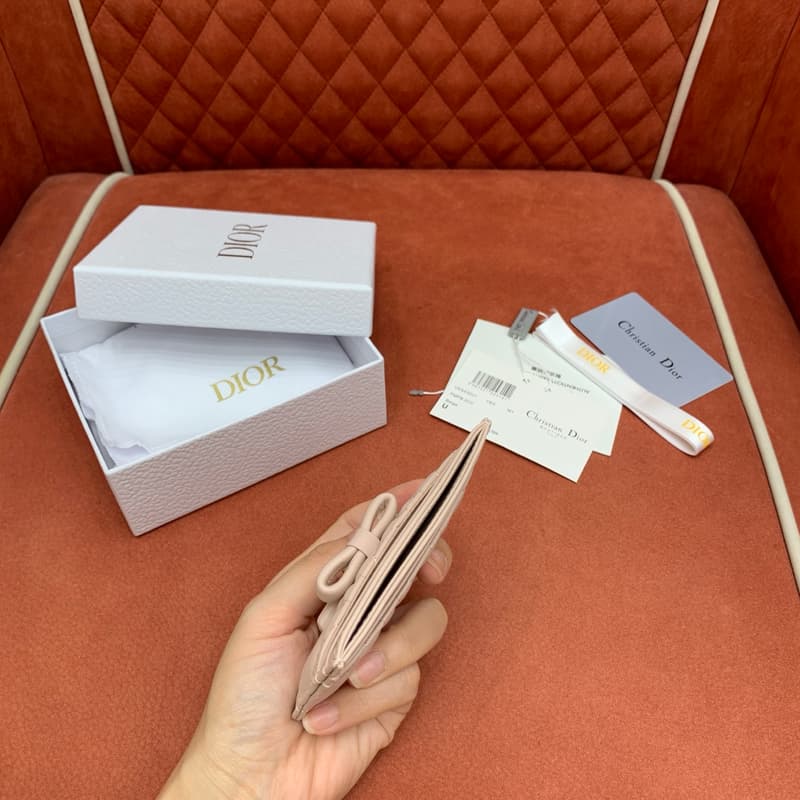 디올 레이디 디올 리본 카드지갑 (라피스카트르 라스타그램) 6
