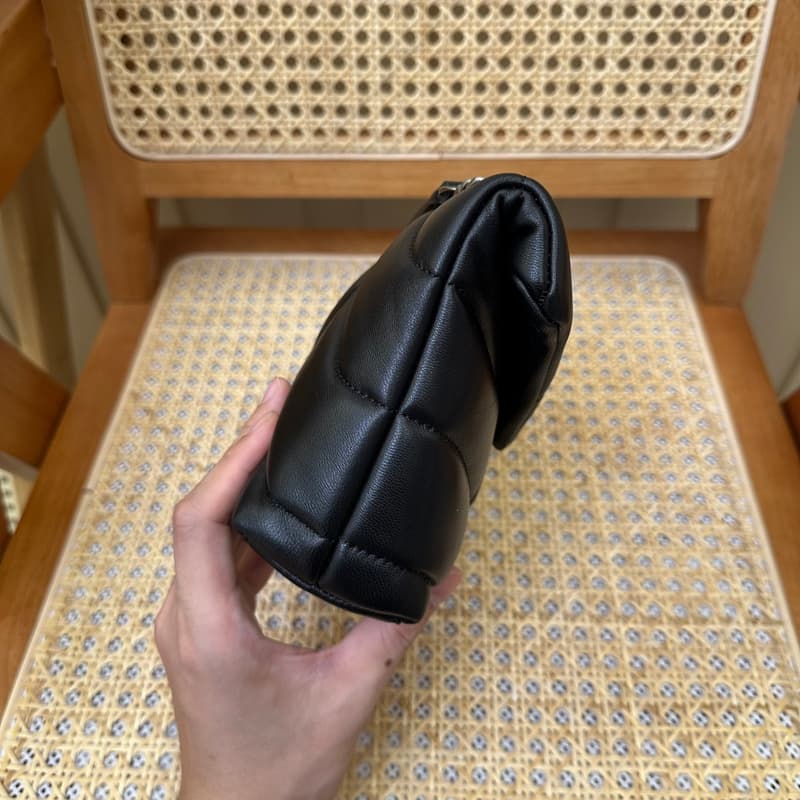 생로랑 룰루 퍼퍼 스몰 (퀄팅 램스킨) 상세 2