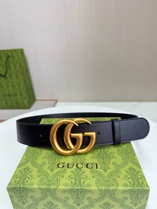 구찌 GG 마몬트 벨트 (더블 G 버클, 4.0cm)