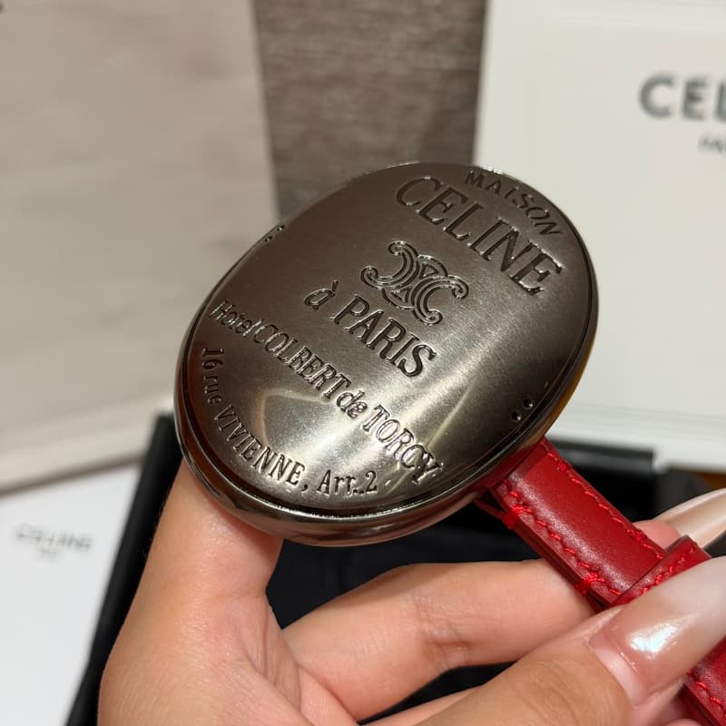셀린느 메종 13mm 벨트 (타우리용 레더) 5