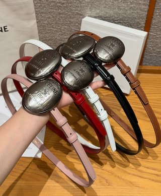 셀린느 메종 13mm 벨트 (타우리용 레더)