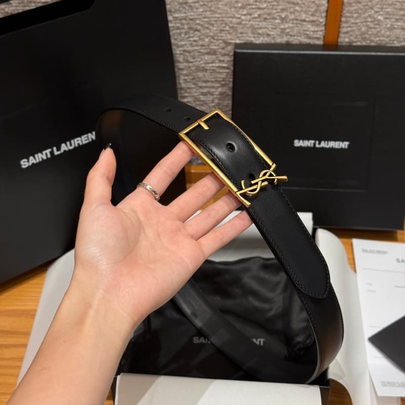 생로랑 YSL 빈티지 벨트 (카사블랑카 버클) 3