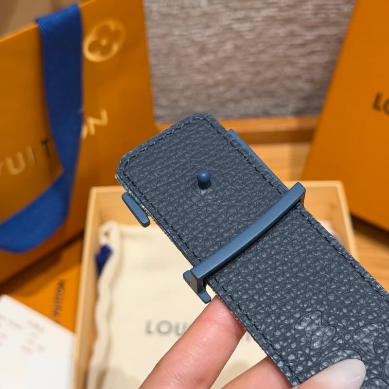 루이비통 디멘션 모노그램 에리티지 40MM 리버시블 벨트 6