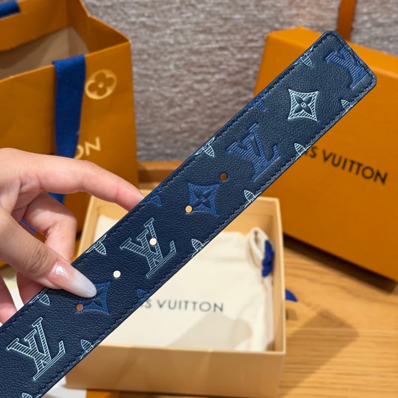 루이비통 이니셜 모노그램 피그먼트 리버서블 벨트 40MM 8