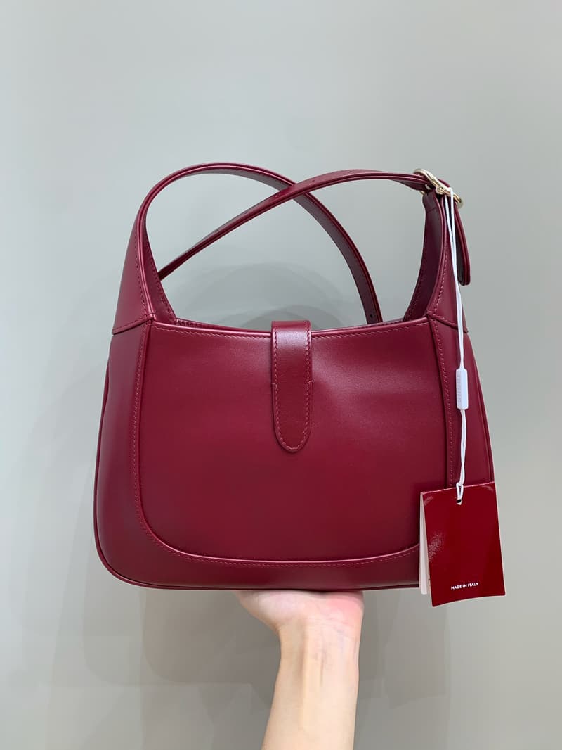 구찌 재키 1961 호보백 28cm (안코라 레드) 상세 2