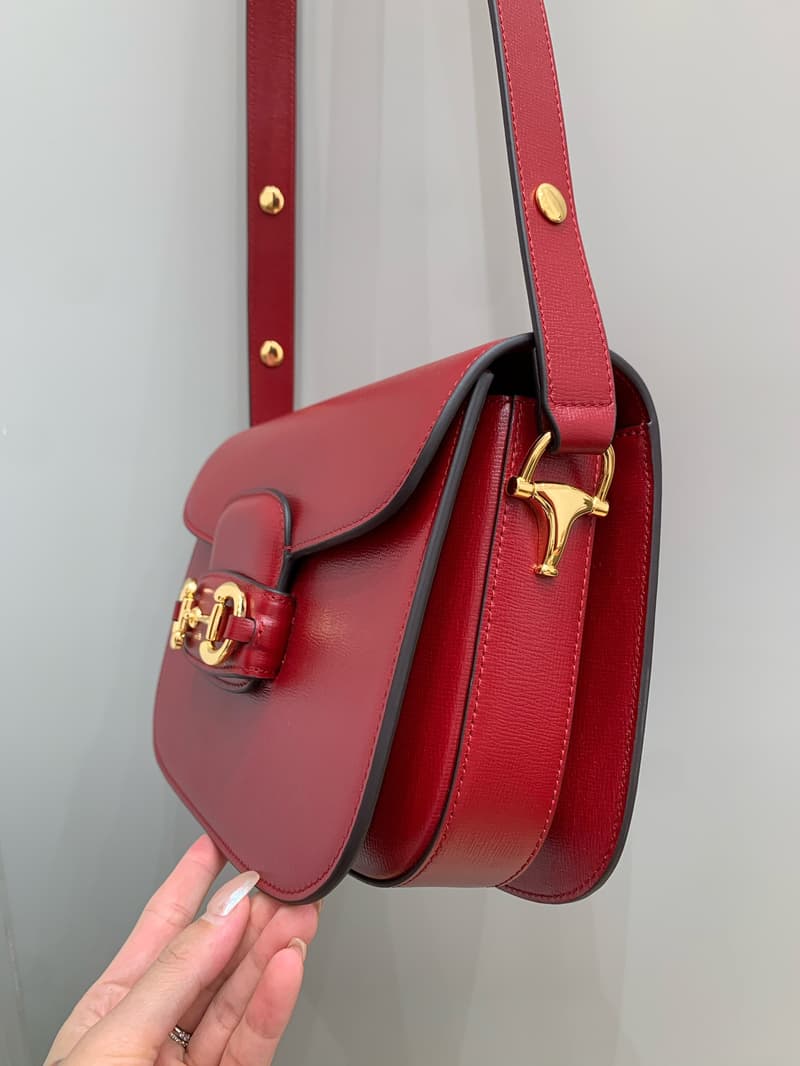 구찌 호스빗 1955 마미백 (레드) 6