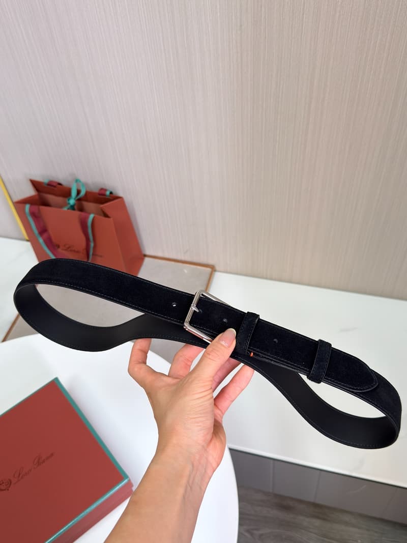 로로피아나 스웨이드 벨트 (3.5cm) 3