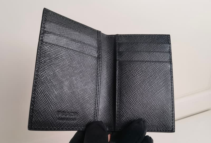 프라다 사피아노 카드지갑 (블랙 로고) 3