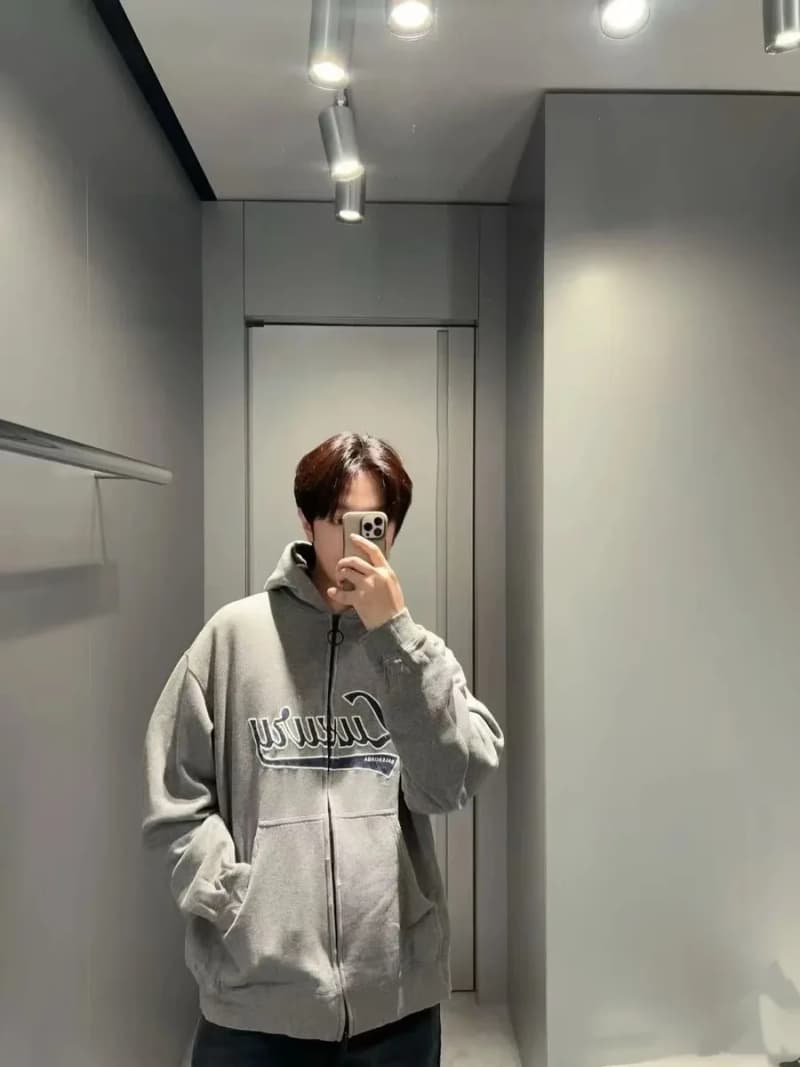 발렌시아가 럭셔리 후디 집업 (빈티지 워싱) 20