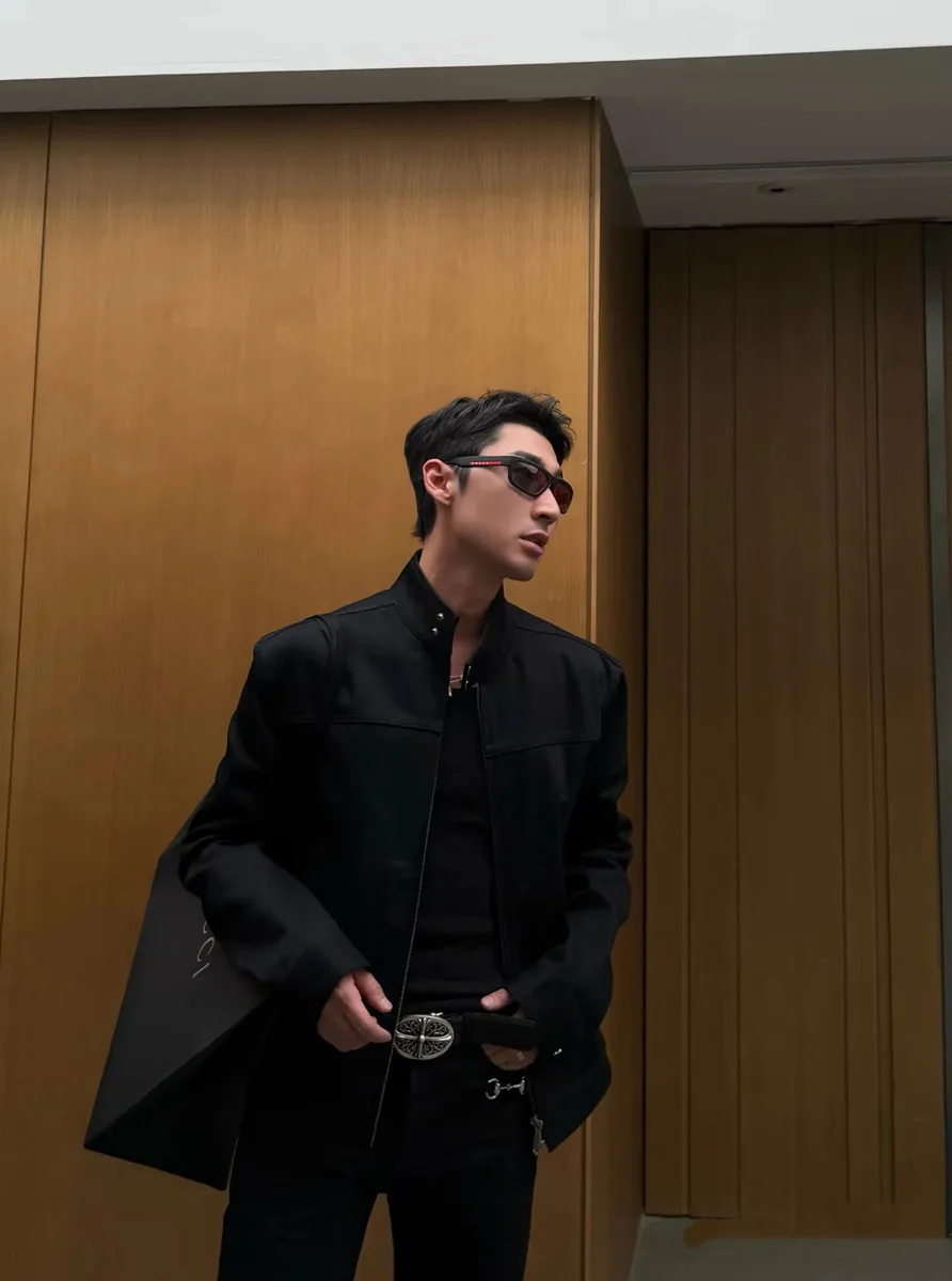 구찌 라 파밀리아 호스빗 데님 자켓 (블랙) 4