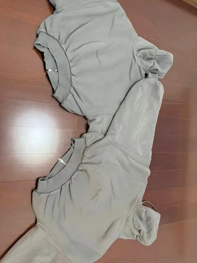 발렌시아가 휴먼비잉 집업 크롭 봄버 자켓 (코튼) 6
