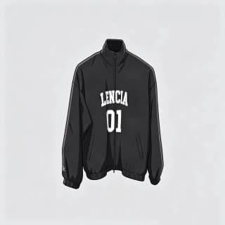 발렌시아가 BB 농구 시리즈 집업 자켓