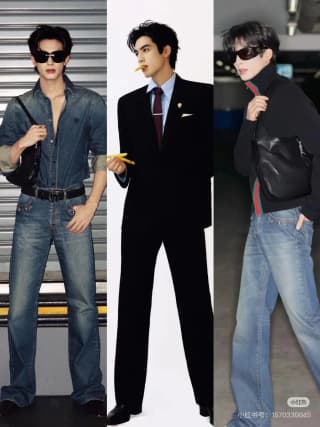 구찌 26SS 첫 선보임 더블 락 실버 도금 청바지