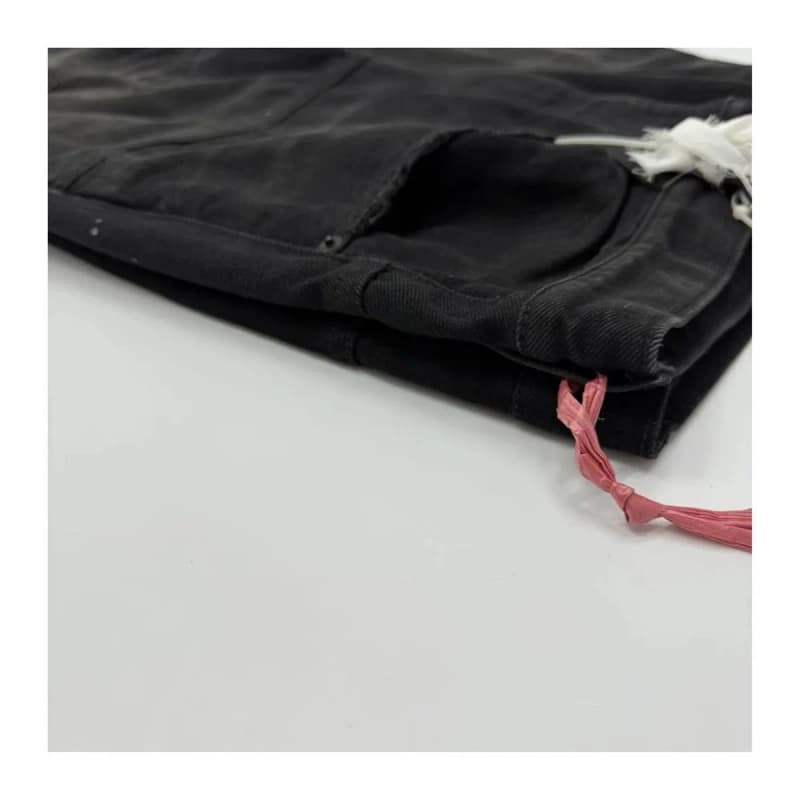 발렌시아가 조지 V 배기 데님 팬트 9