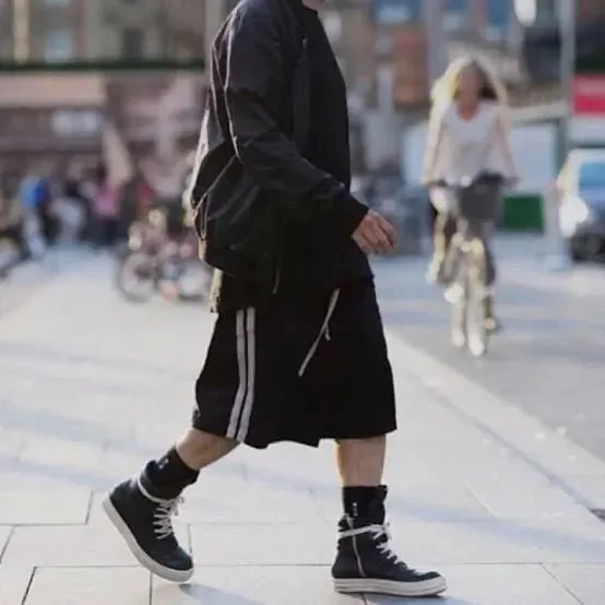 릭오웬스 FW14 무디 빅 스트라이프 쇼츠 10