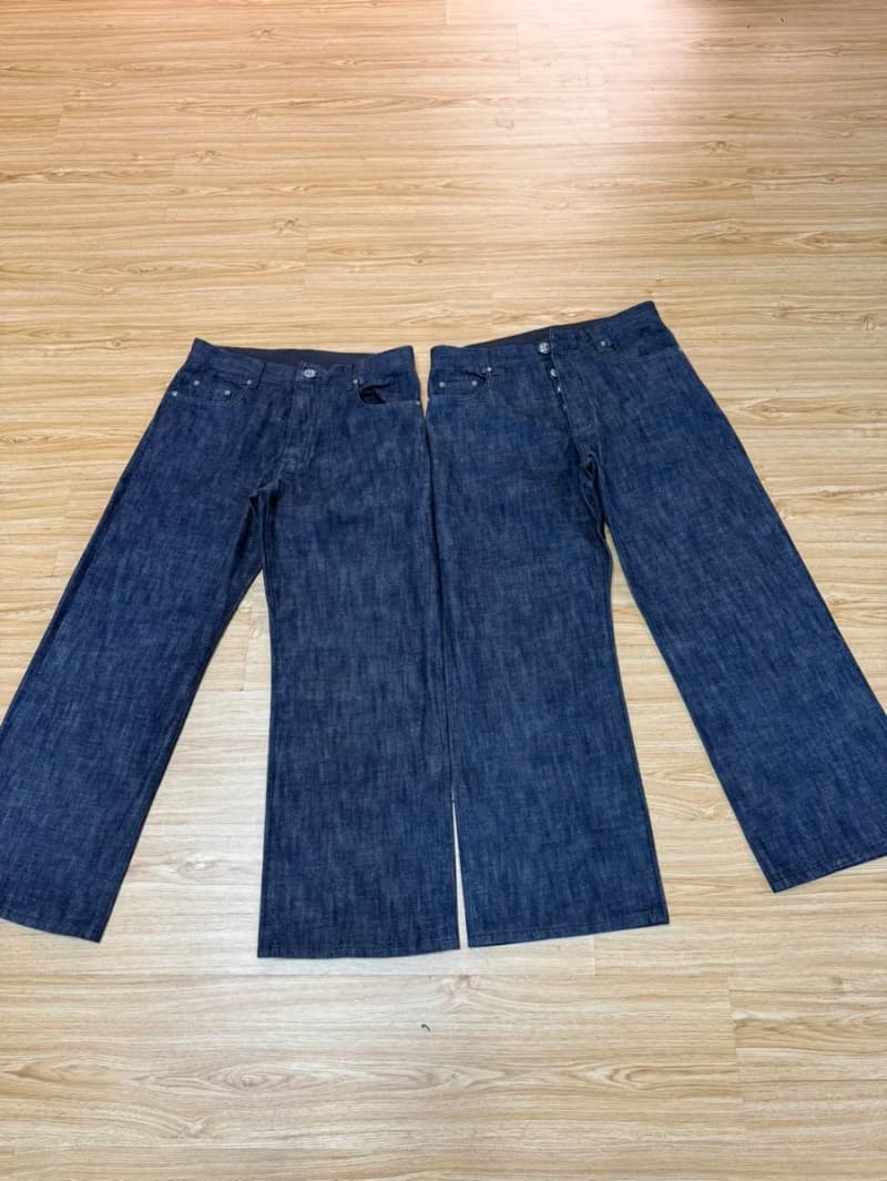 크롬하츠 KS Fit 데님 팬츠 (블루 셀비지) 8