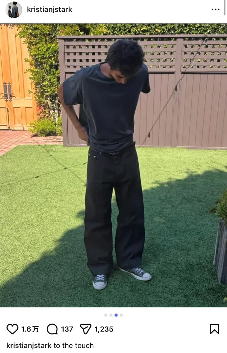 크롬하츠 KS Fit 데님 팬츠 (블루 셀비지) 12