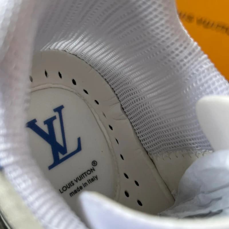 루이비통 트레이너 스니커즈 (화이트 그레이 블루) 11