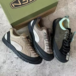 킨 하이킹 슈즈 로우탑 (헤드레이어 카우하이드)