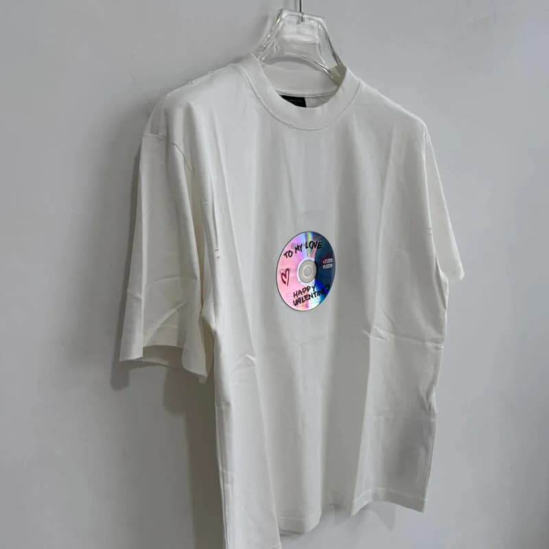 발렌시아가 CD 발렌타인 반팔 티셔츠 6