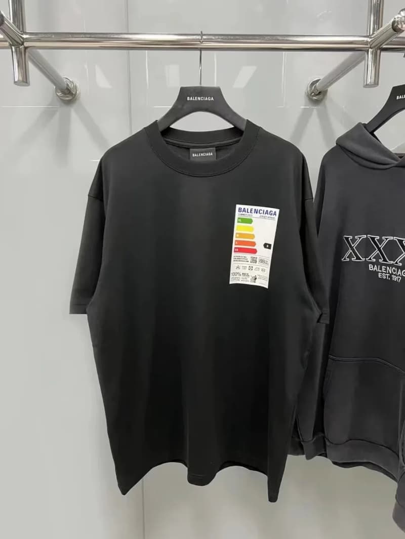 발렌시아가 냉장고 스티커 반팔 티셔츠 상세 1