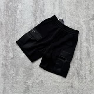 프라다 스페이스코튼 나일론 포켓 카고 반바지