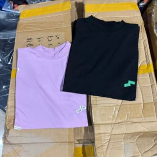 발렌시아가 26 라벨 520 반팔 티셔츠 (투컬러)