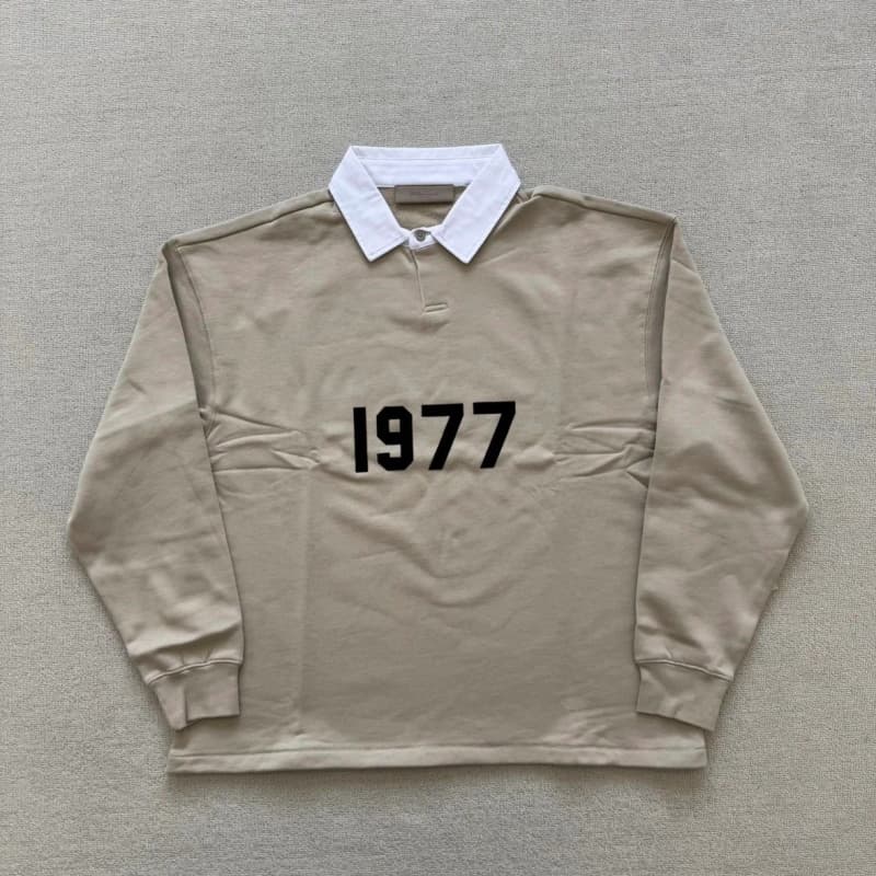 피어오브갓 에센셜 1977 폴로 스웨트셔츠 (밀색) 상세 2