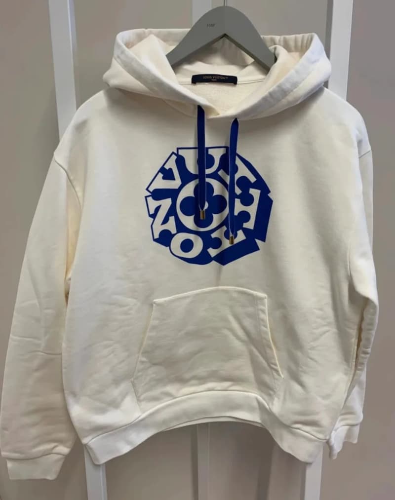 루이비통 NIGO 3.0 클라인 블루 로고 후드티 5