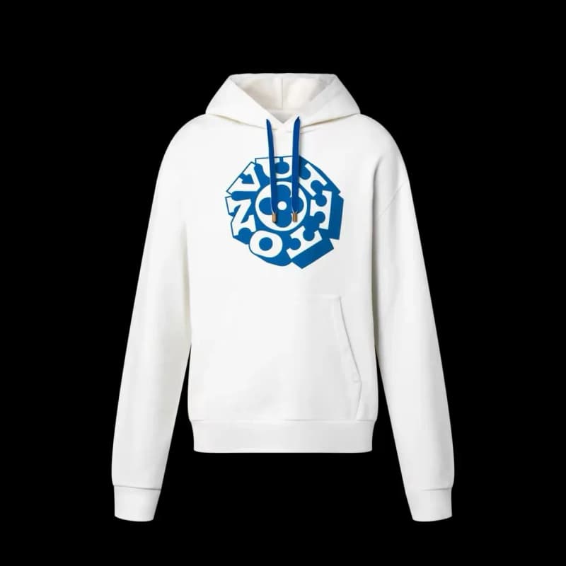루이비통 NIGO 3.0 클라인 블루 로고 후드티 10