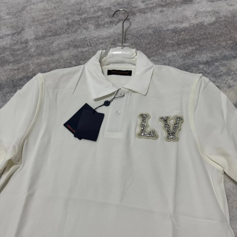 루이비통 LV 레터 라인스톤 폴로 셔츠 (피케) 7