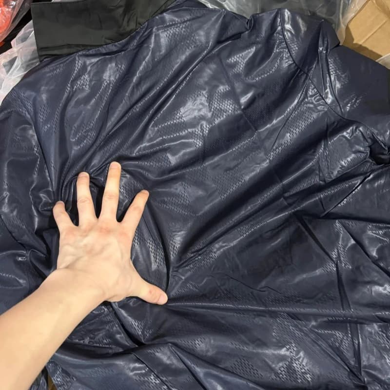 휴먼메이드 니고 체커보드 우븐 나일론 배색 자켓 5