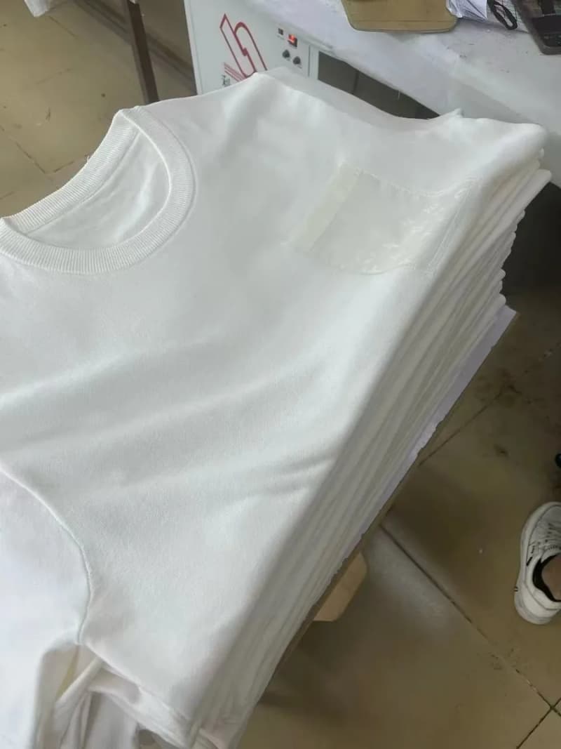 루이비통 자카드 포켓 울 반팔 니트 티셔츠 6