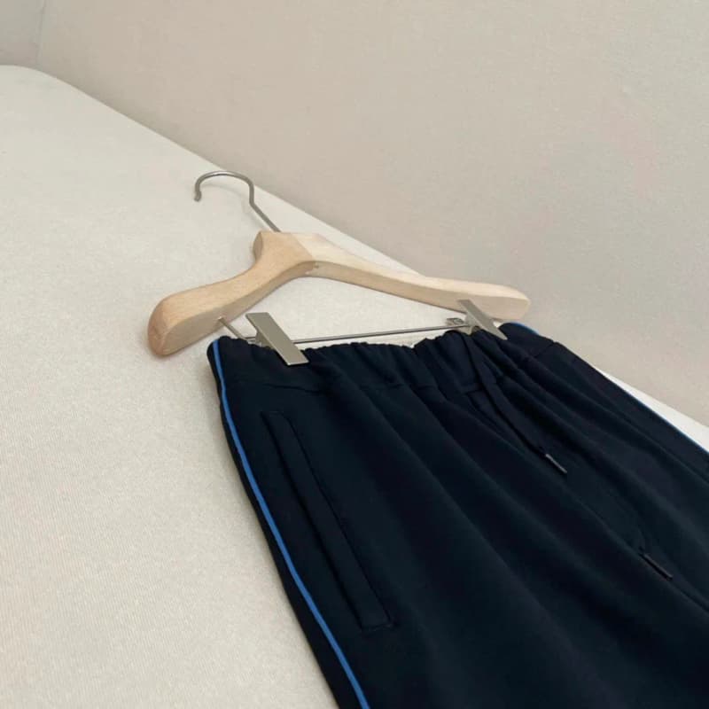 프라다 레드라벨 버뮤다 블루스트라이프 반바지 (헤비웨이트 420g 코튼) 5