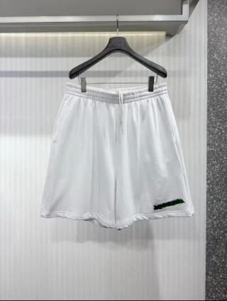 발렌시아가 그린 러버 스트립 반바지