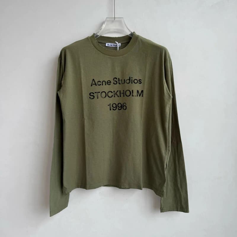 아크네 스튜디오 AC1996 빈티지 워싱 긴팔티 9