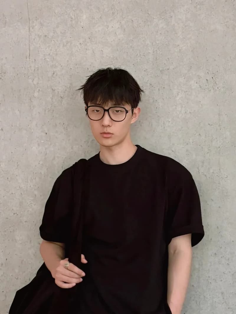 안나 오버 라지 프레임 스퀘어 광학 안경테 상세 1