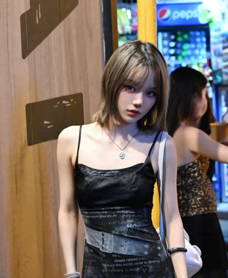 샤넬 스타일 하트 목걸이 (글레이셔블루/오렌지) 13