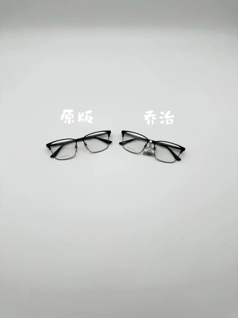 구찌 睿智进取 시리즈 GG0756O 하프림 안경테 상세 2