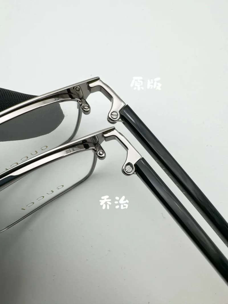 구찌 睿智进取 시리즈 GG0756O 하프림 안경테 14