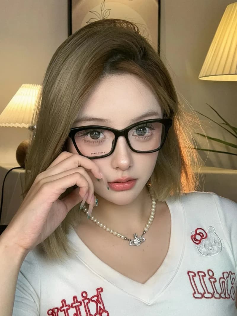 발렌시아가 BB0186O 버터플라이 프레임 안경 23