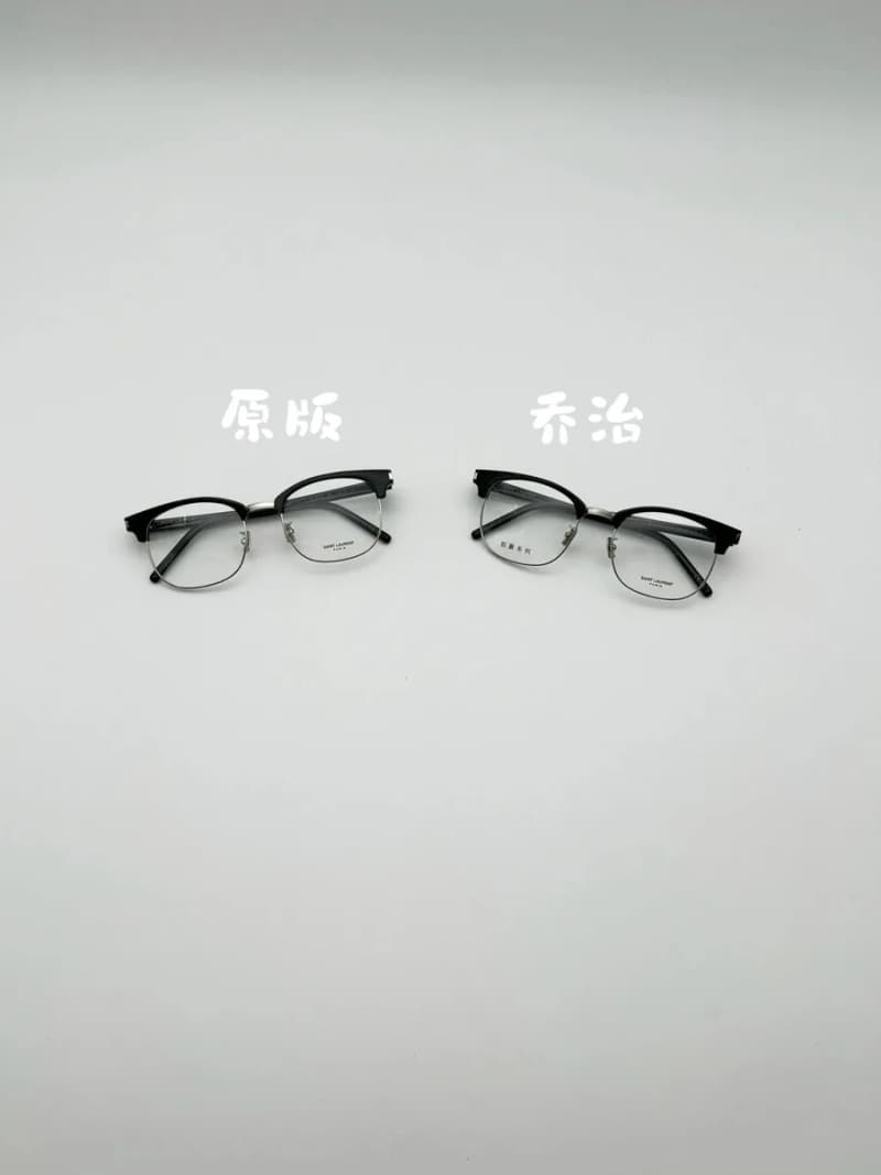 생로랑 SL-104/F 하프림 안경 16