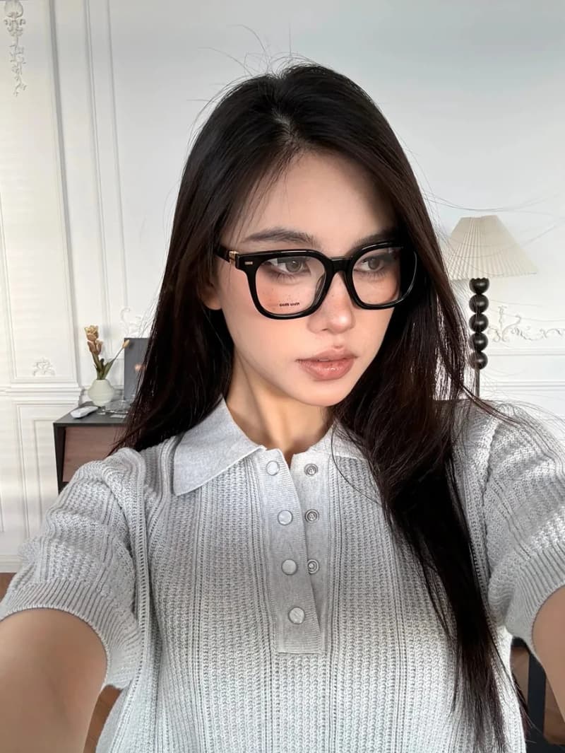 미우미우 패씨 스퀘어 옵티컬 프레임 (조커, 유니섹스) 상세 2