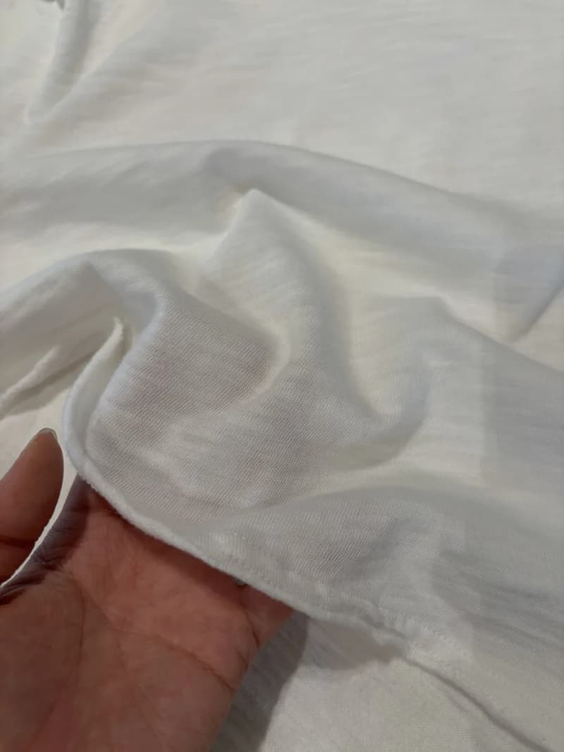 아메리칸 빈티지 브이넥 반팔 티셔츠 (죽절면) 6