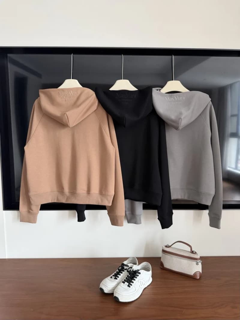 막스마라 후드 집업 자켓 3