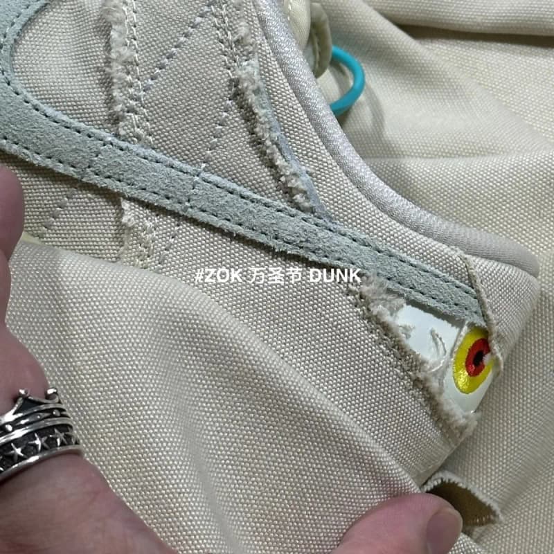 나이키 SB 덩크 로우 미이라 할로윈 야광 디자인 5
