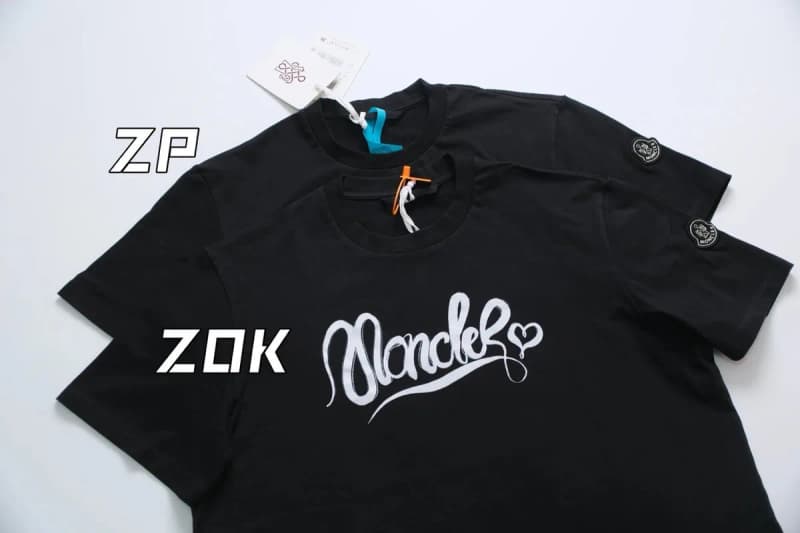 몽클레르 몽k 캘리그라피 로고 반팔 티셔츠 7