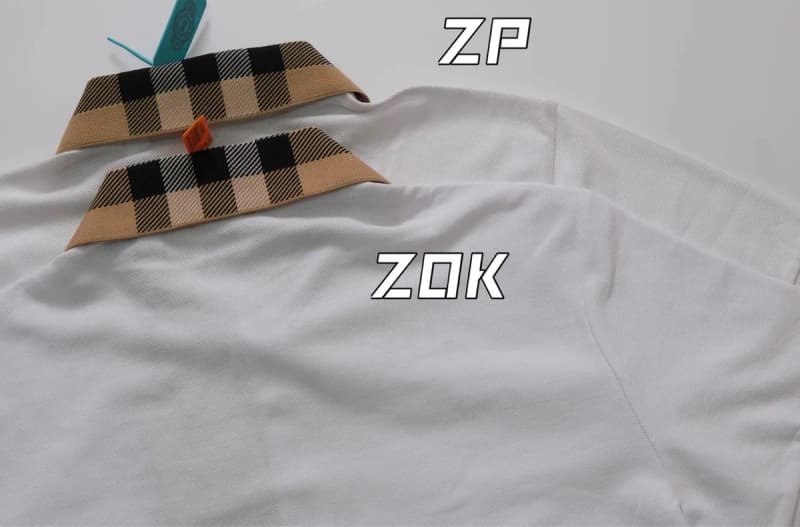 버버리 클래식 카라 체크 카라 폴로 셔츠 21