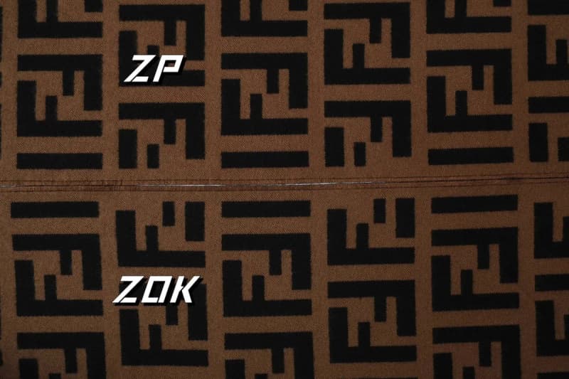 펜디 FF 로고 울 실크 머플러 23