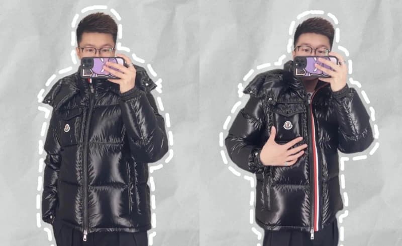 몽클레르 몽벨리아드 삼색 웨빙 다운 자켓 10